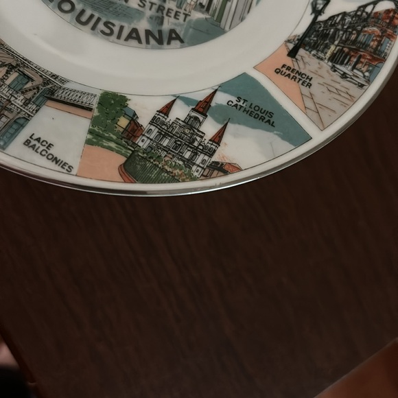 Vintage New Orleans Decorative Plate - Picture 5 of 10